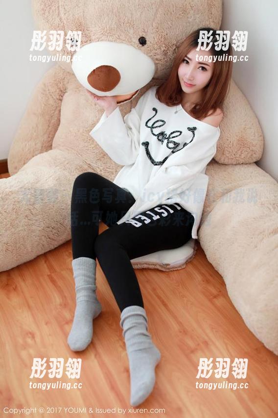 尤蜜荟 - 黑色写真：icy猪好像在和我说话...可她只用色彩来沟通