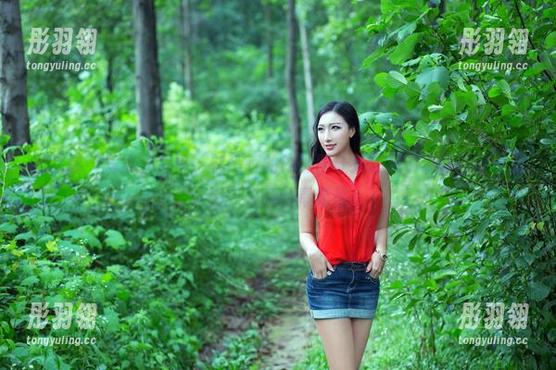 推女郎 - 写真那点事，林萌萌的体操服让我想起了小时候的运动会，是我的青春呢